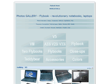 Tablet Screenshot of flybook-photo-gallery.com